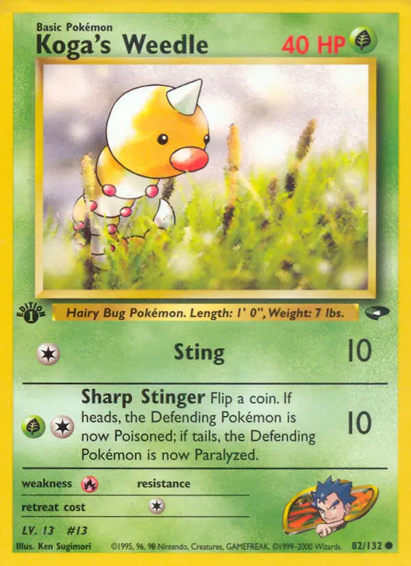 Image of the card Koga's Weedle