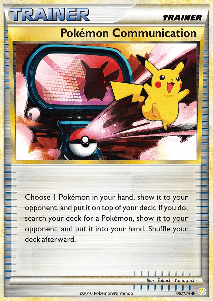 Image of the card Pokémon Communication
