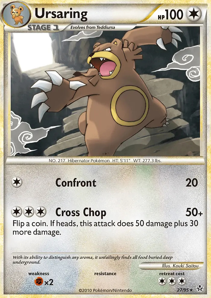 Image of the card Ursaring
