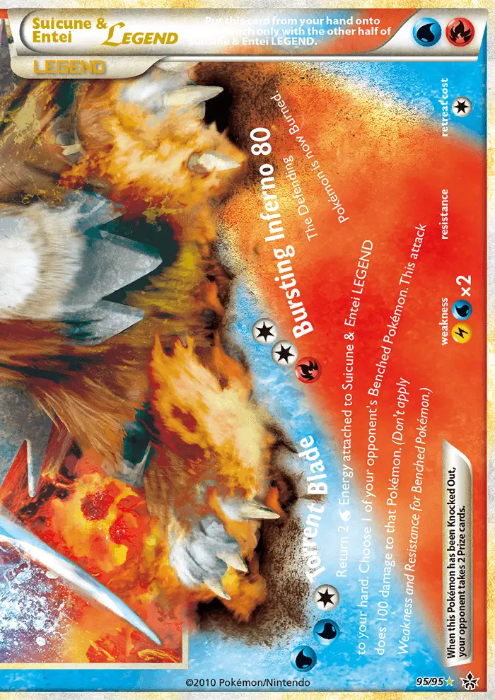 Image of the card Suicune & Entei LEGEND