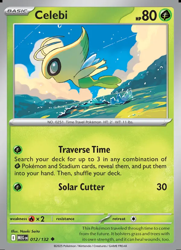 Image of the card Celebi