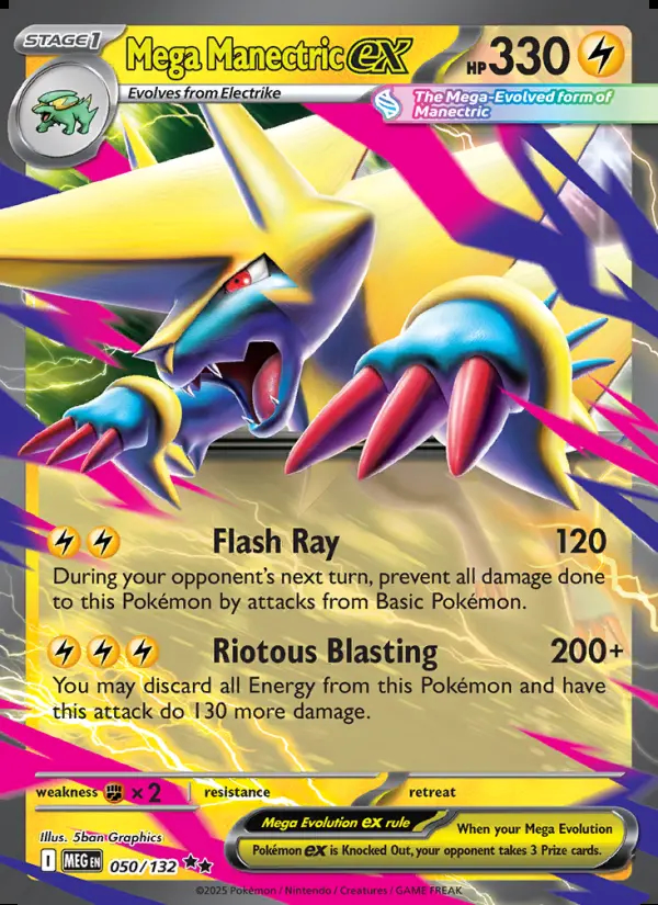Image of the card Mega Manectric ex