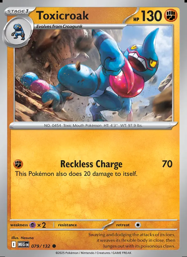 Image of the card Toxicroak