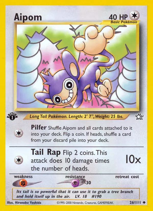 Image of the card Aipom