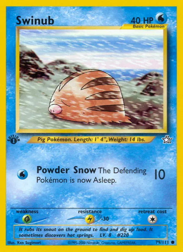 Image of the card Swinub