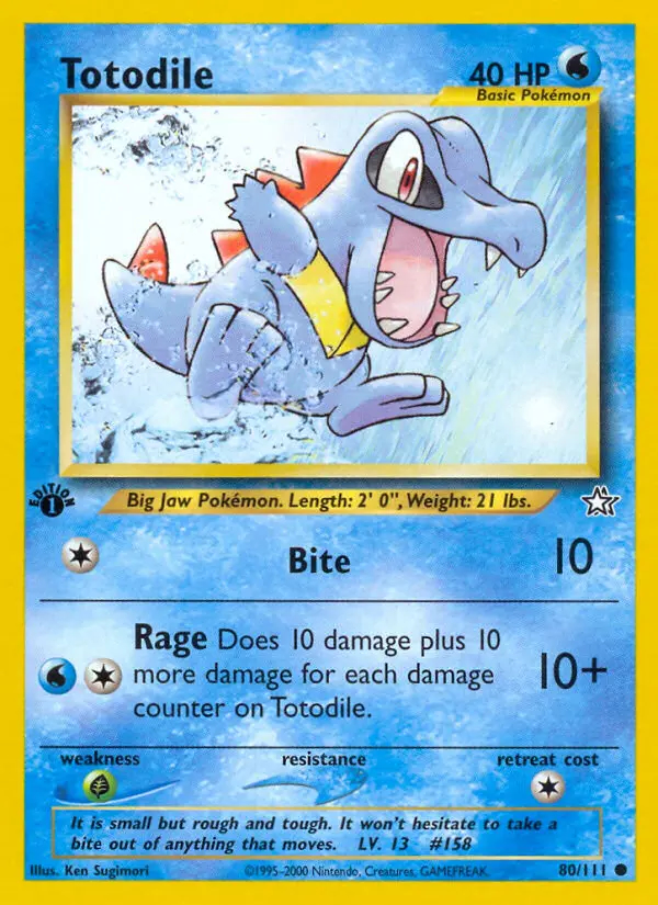 Image of the card Totodile