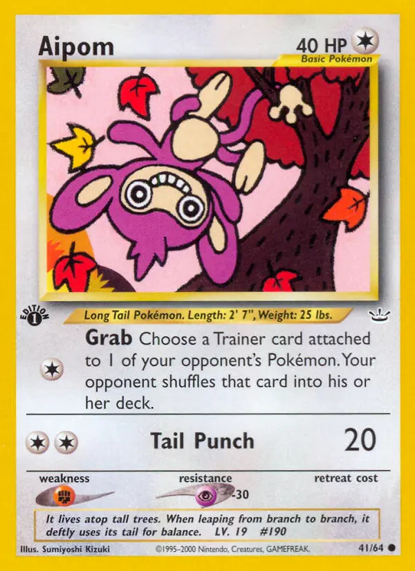 Image of the card Aipom