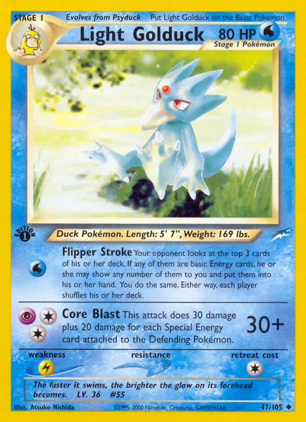 Image of the card Light Golduck