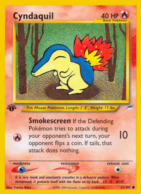 Image of the card Cyndaquil