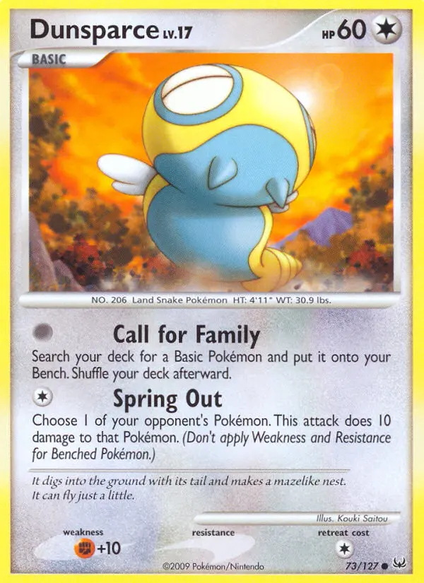 Image of the card Dunsparce