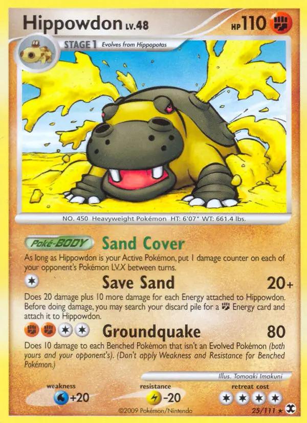Image of the card Hippowdon