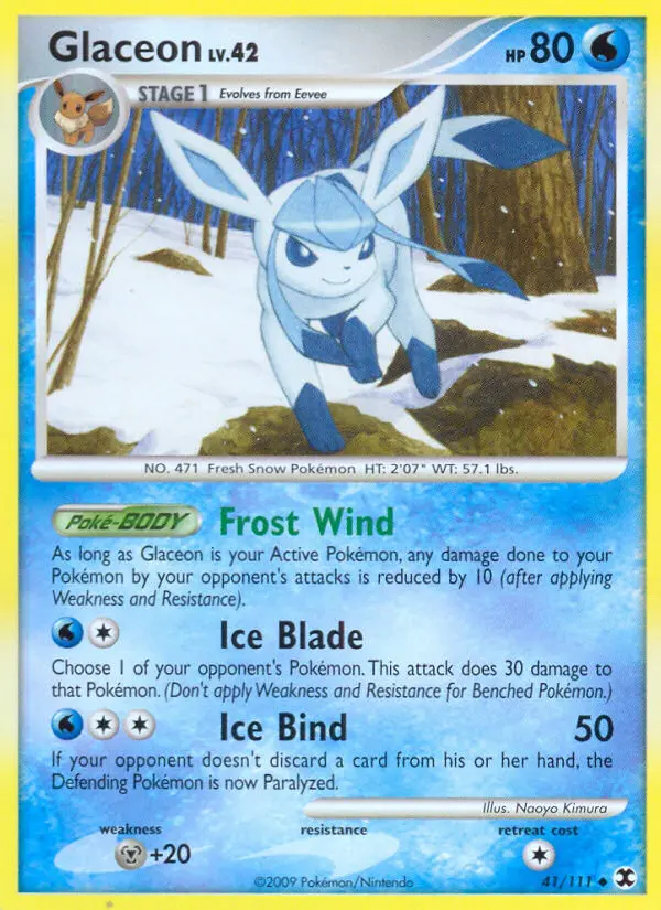 Image of the card Glaceon