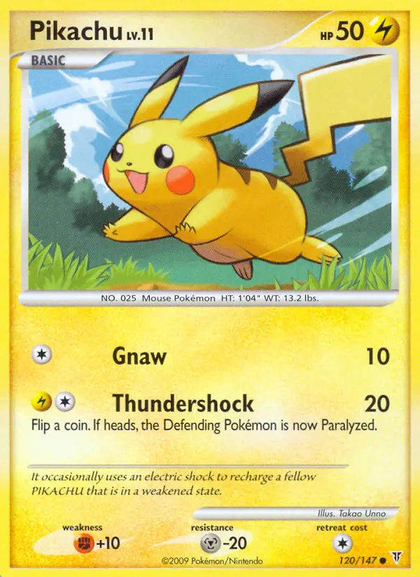 Image of the card Pikachu