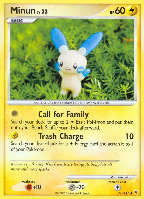 Image of the card Minun