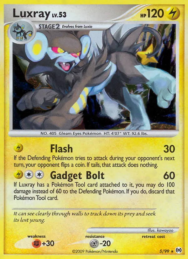 Image of the card Luxray