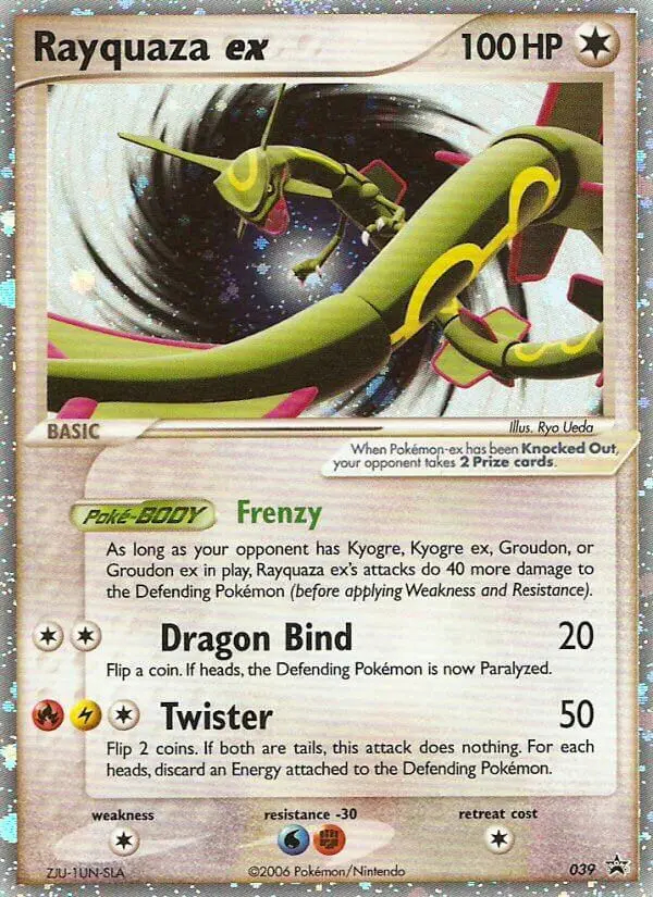 Image of the card Rayquaza ex