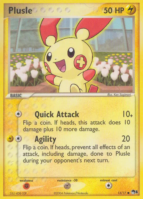 Image of the card Plusle
