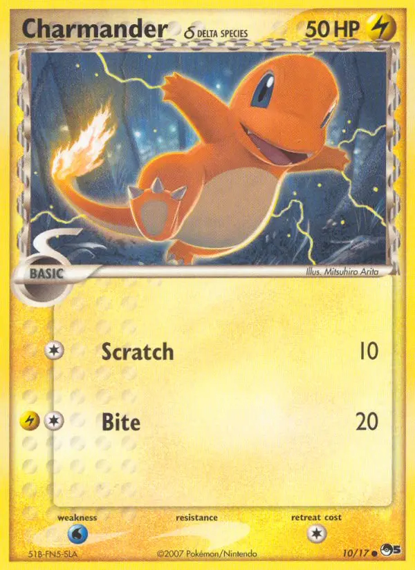 Image of the card Charmander δ