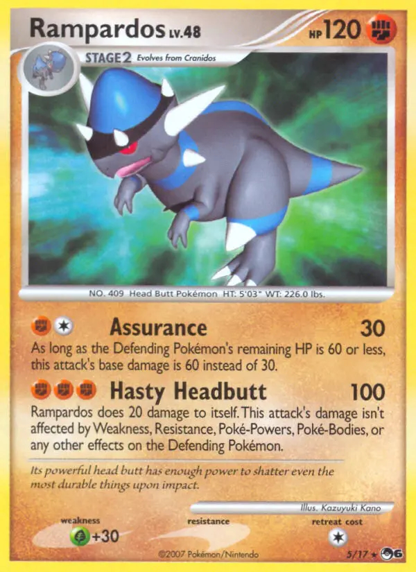 Image of the card Rampardos