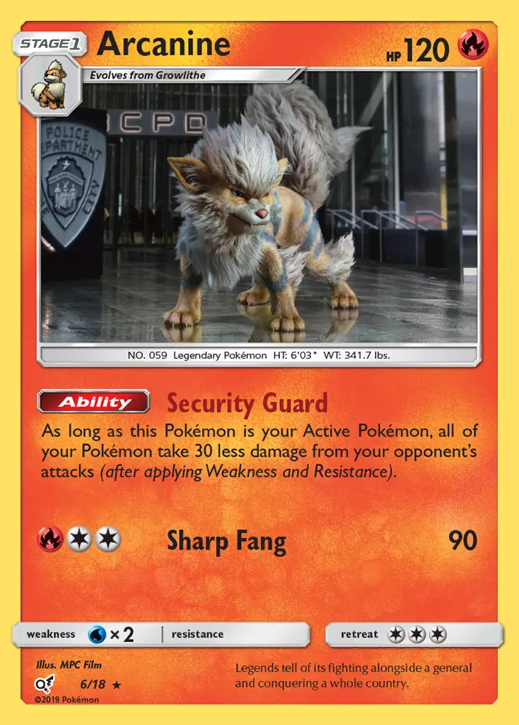 Image of the card Arcanine