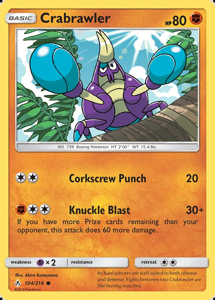 Image of the card Crabrawler