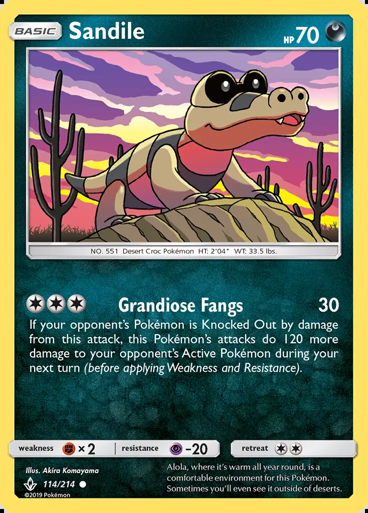 Image of the card Sandile