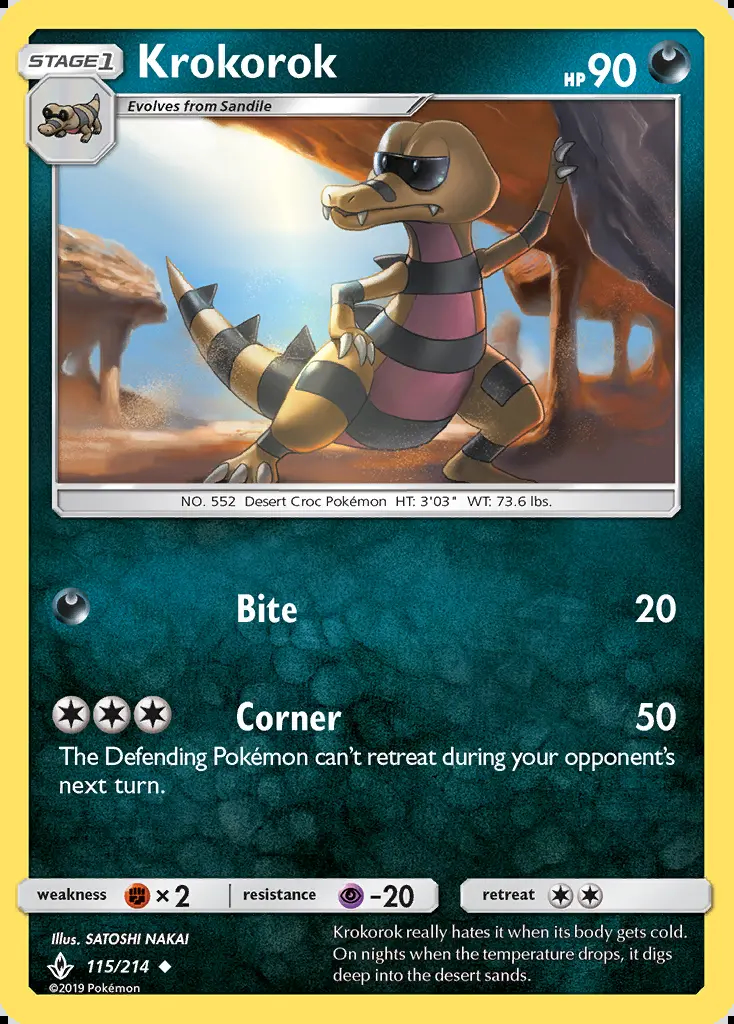 Image of the card Krokorok