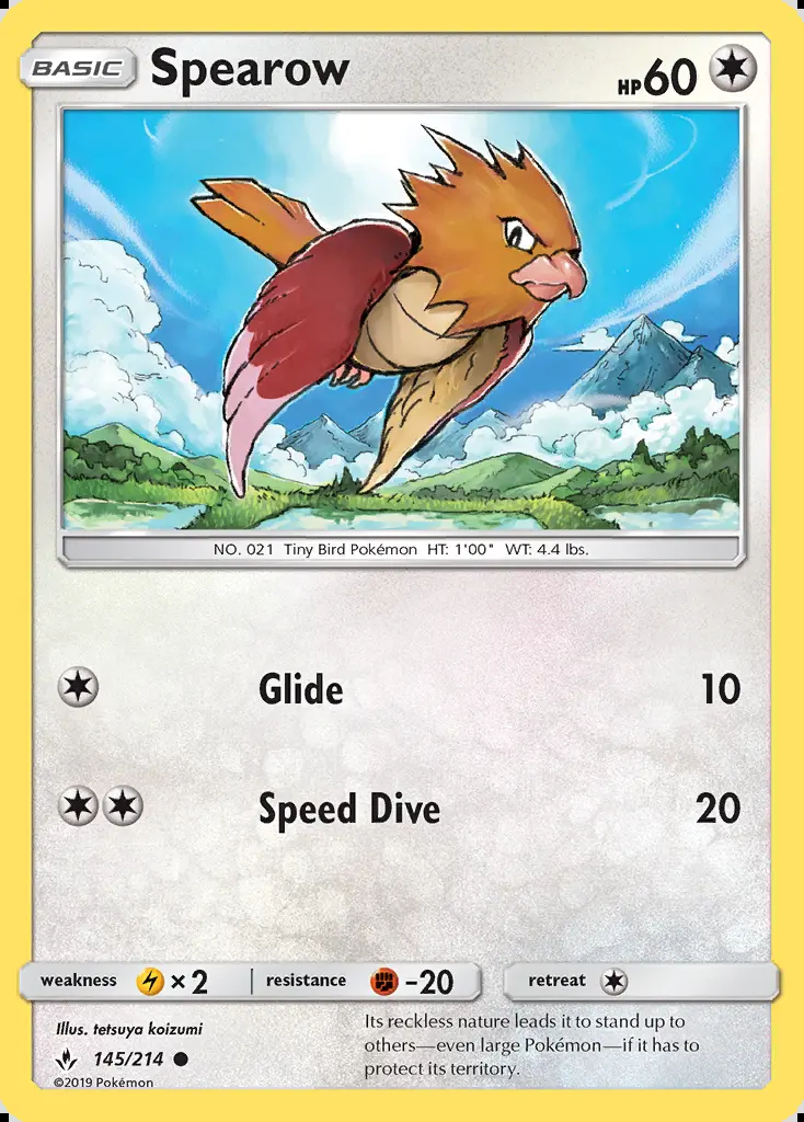 Image of the card Spearow