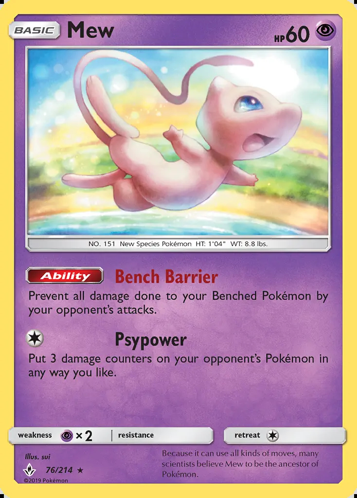 Image of the card Mew