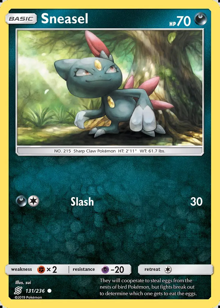 Image of the card Sneasel