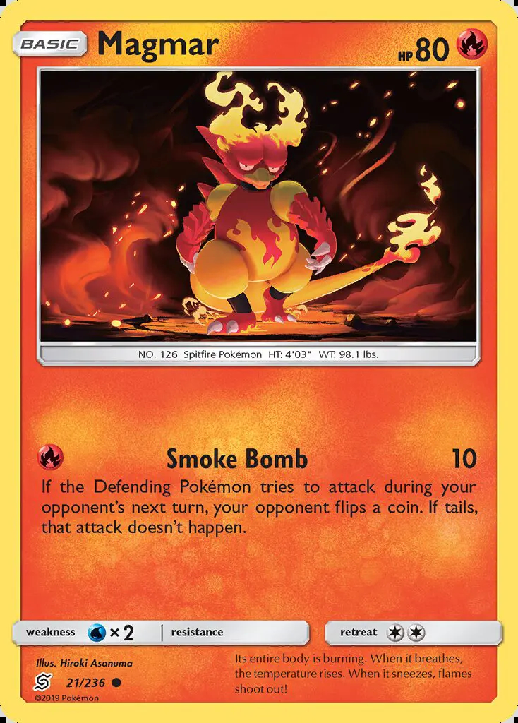 Image of the card Magmar
