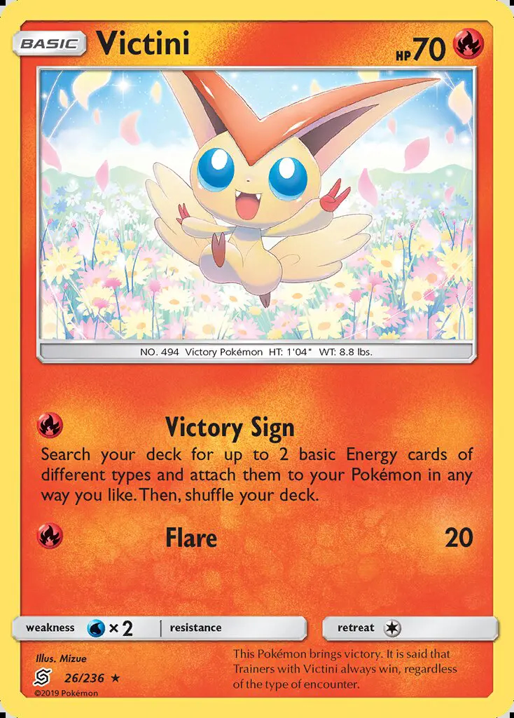 Image of the card Victini