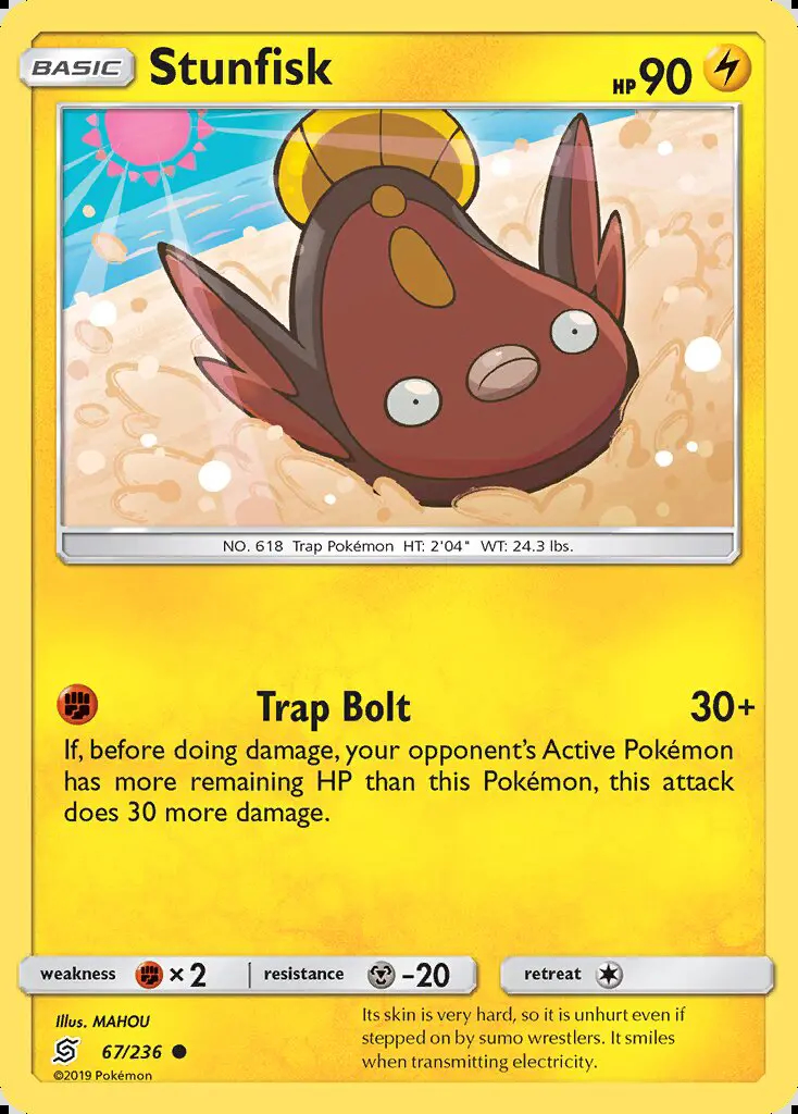 Image of the card Stunfisk