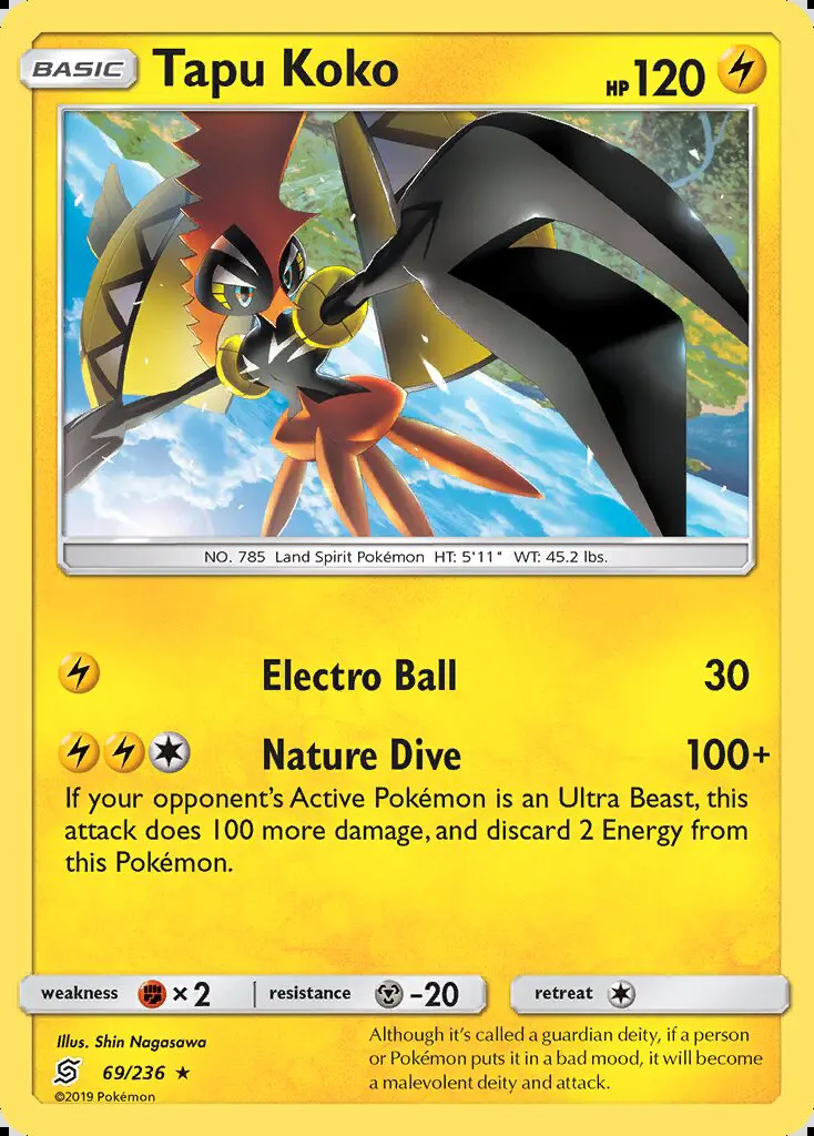 Image of the card Tapu Koko