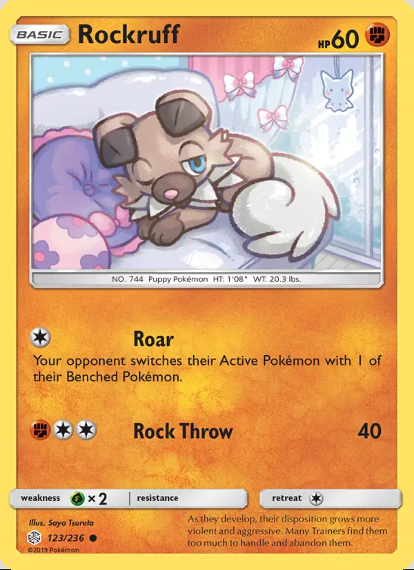 Image of the card Rockruff
