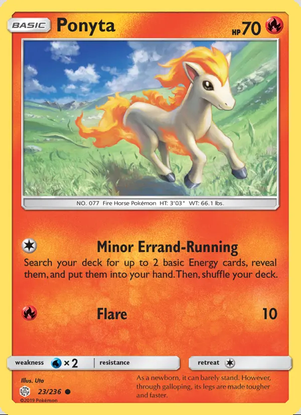 Image of the card Ponyta