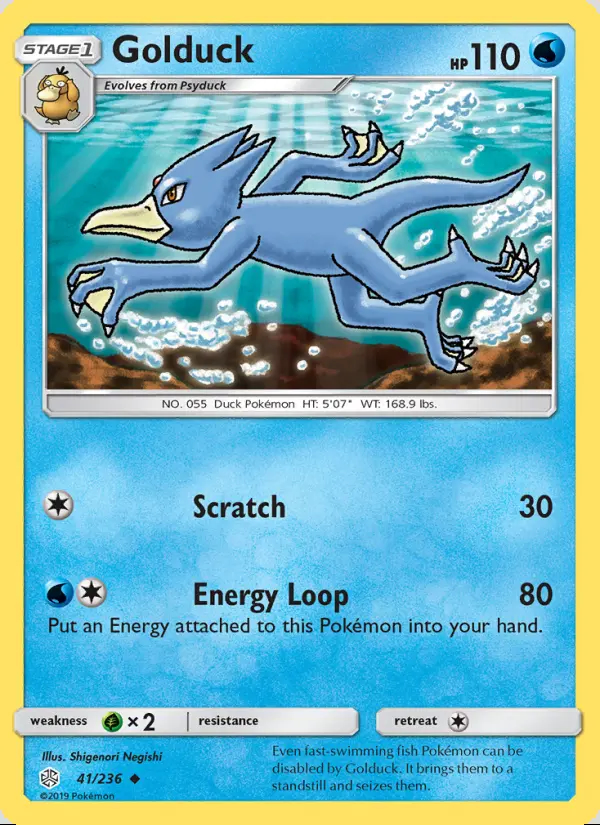 Image of the card Golduck