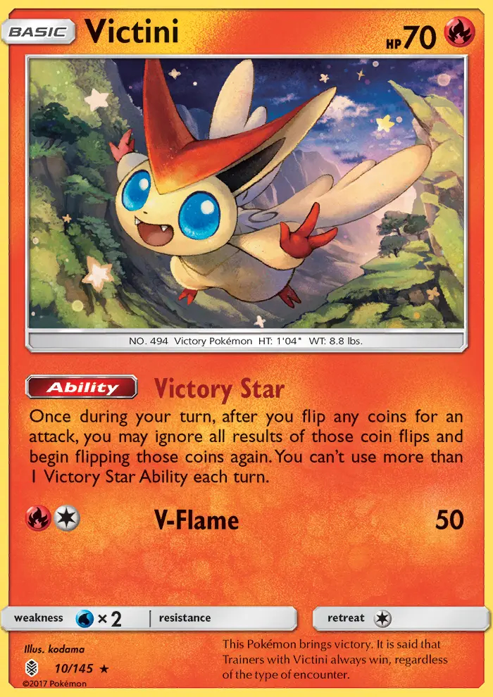 Image of the card Victini
