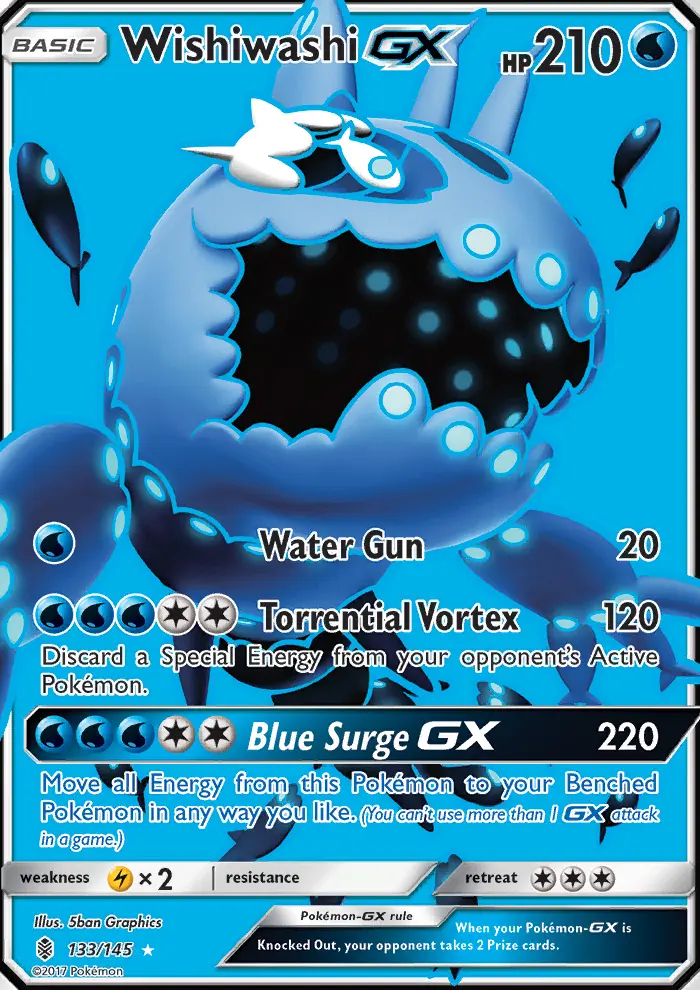 Image of the card Wishiwashi GX
