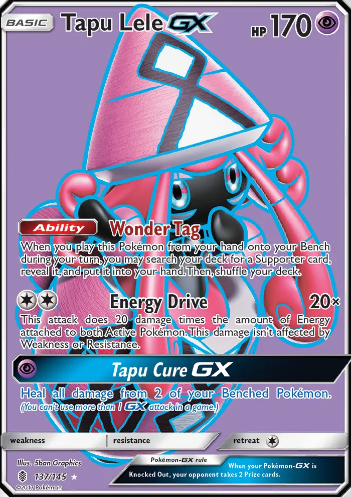 Image of the card Tapu Lele GX