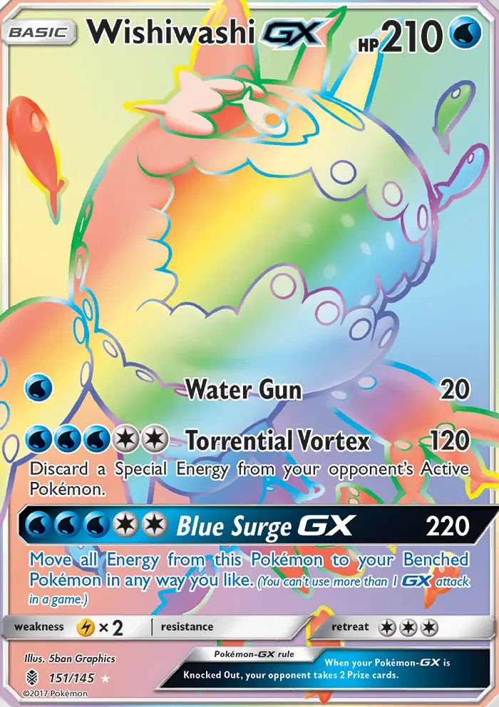 Image of the card Wishiwashi GX