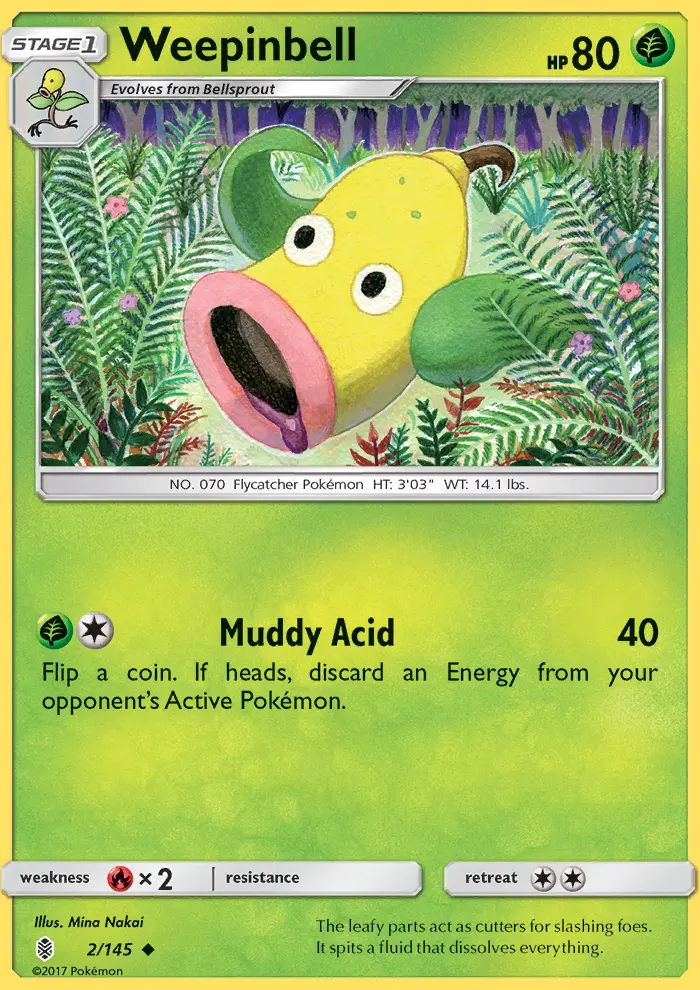 Image of the card Weepinbell
