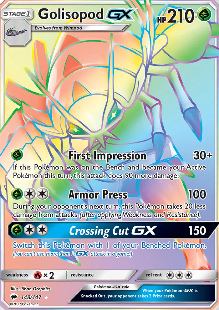 Image of the card Golisopod GX