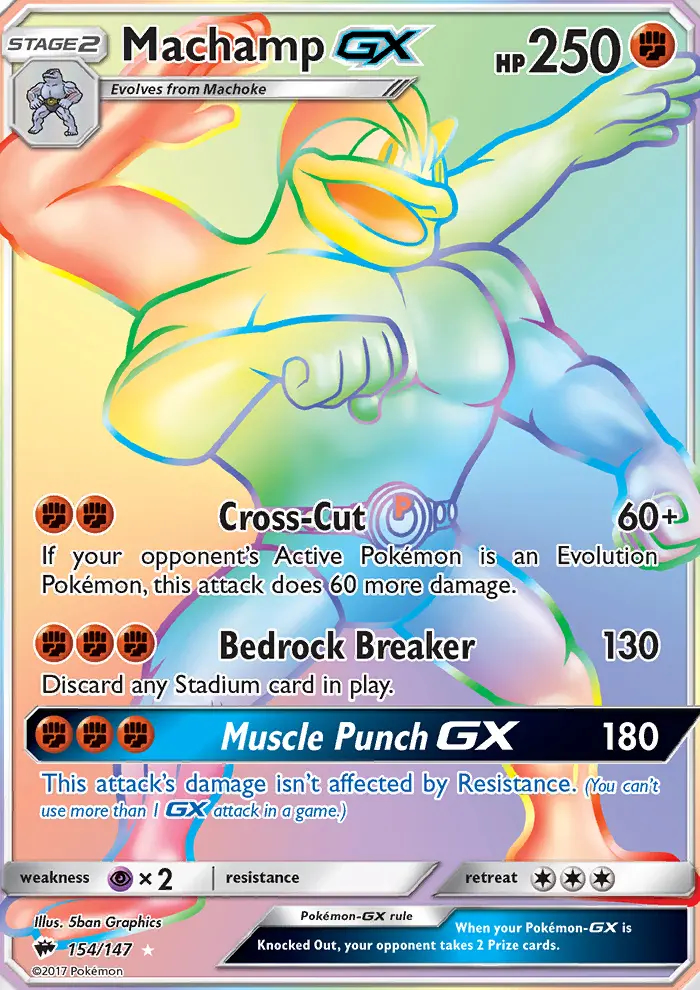 Image of the card Machamp GX