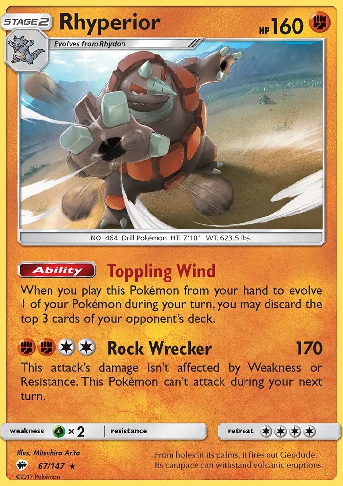 Image of the card Rhyperior