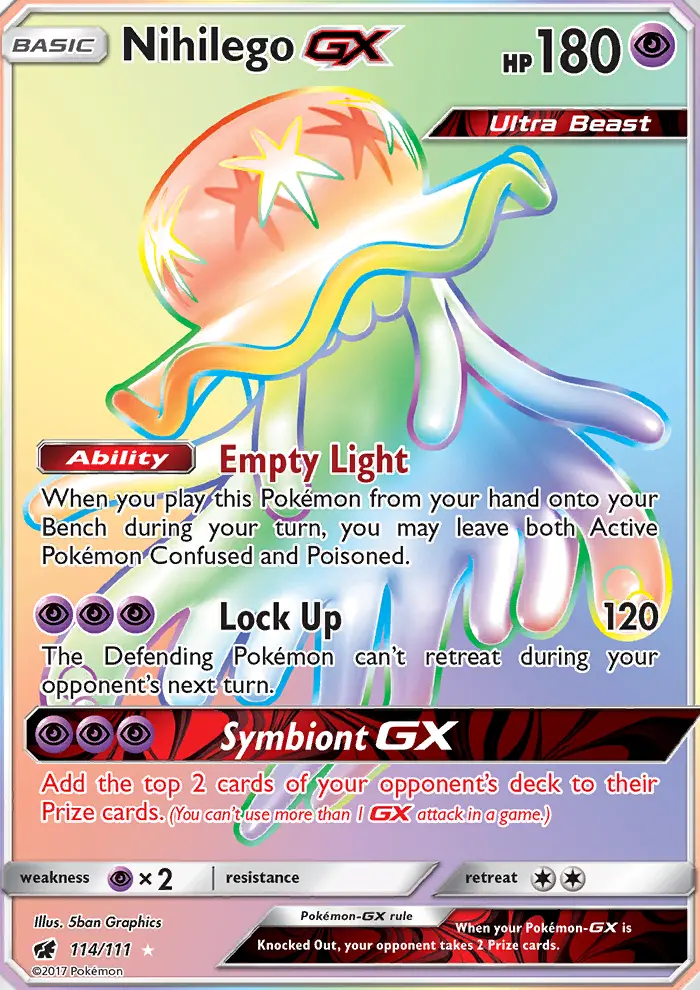 Image of the card Nihilego GX