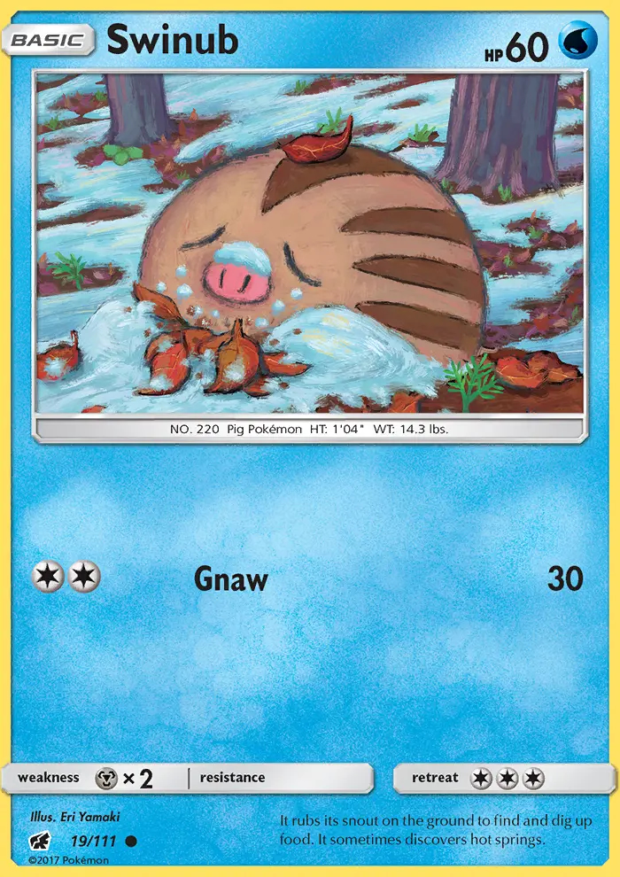 Image of the card Swinub