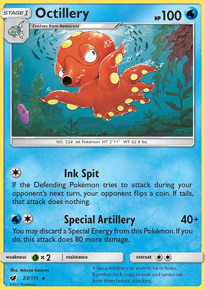Image of the card Octillery