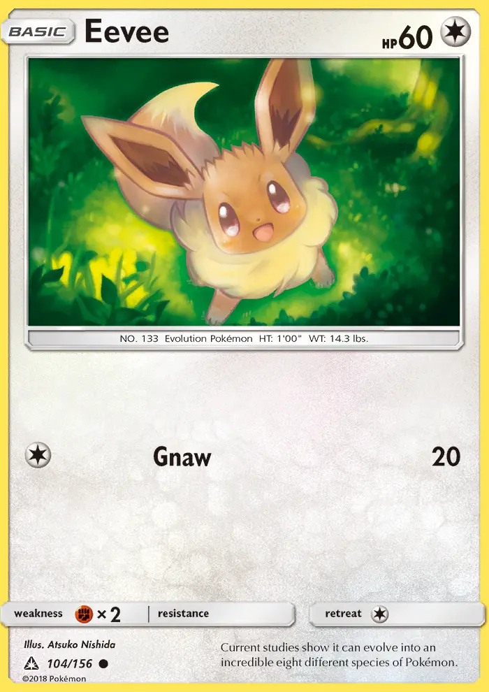 Image of the card Eevee