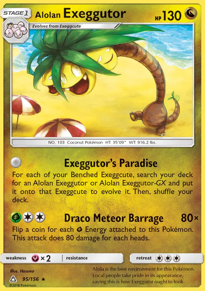Image of the card Alolan Exeggutor